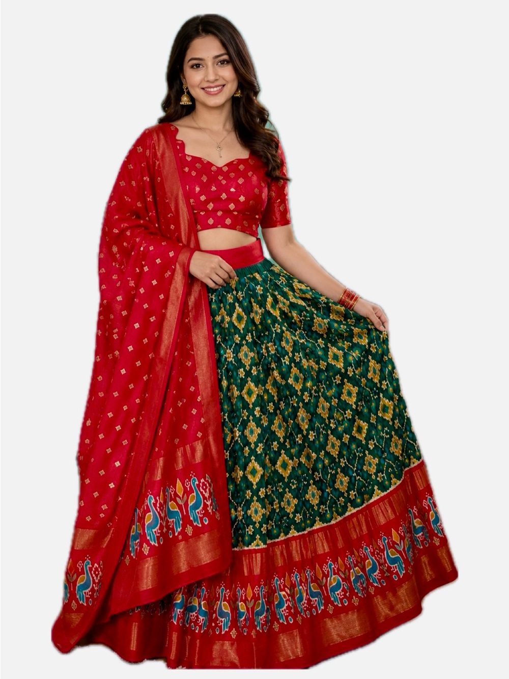 Womens lehenga choli/ half saree